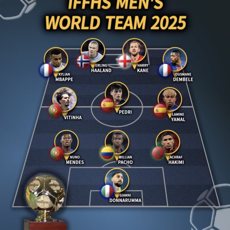 Mbappé, Lamine y Pedri en el Diez perfecto según IFFHS para el año.